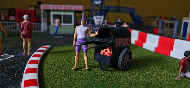 Spud/pizza/Chestnut Oven Cart.