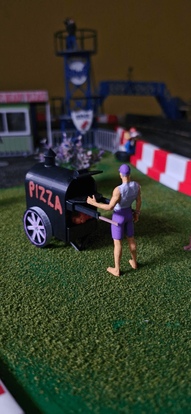 Spud/pizza/Chestnut Oven Cart.