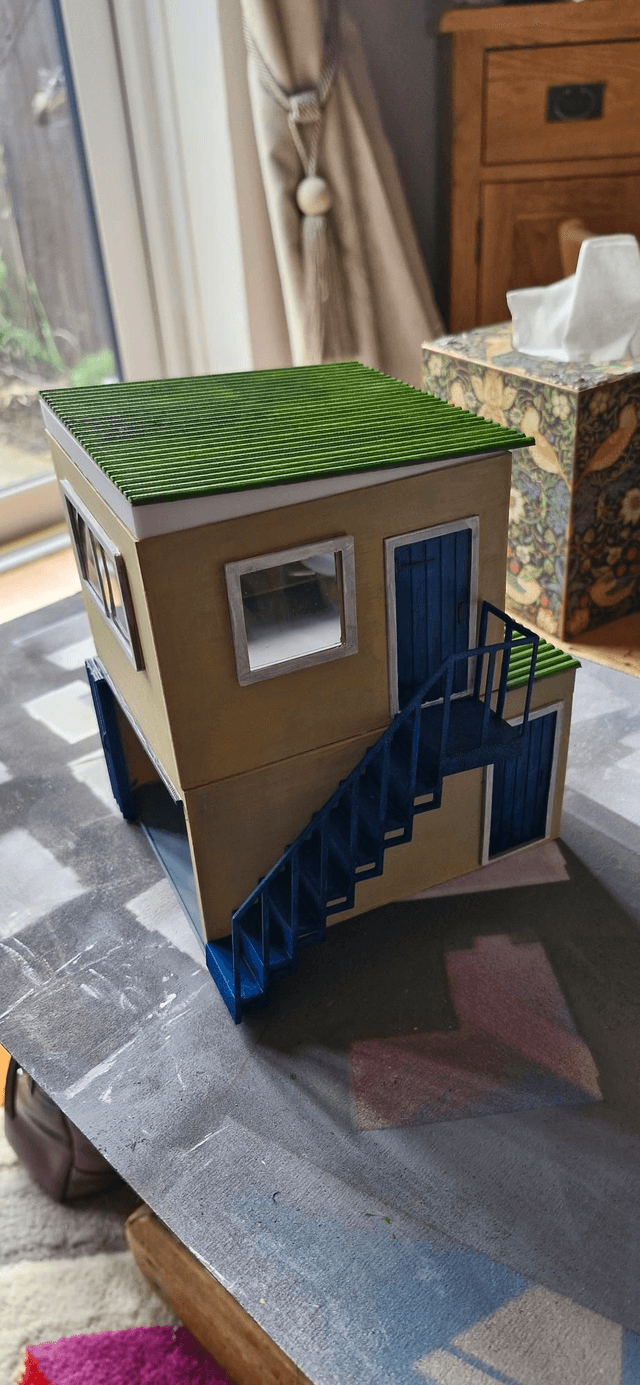 Garage/Office Building.