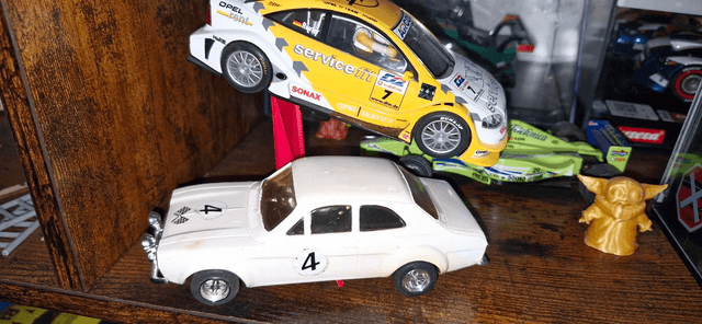Car display stand.