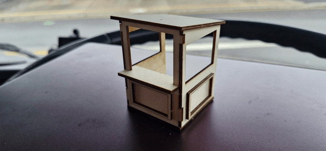 Marshall,s Shelter ( wooden)