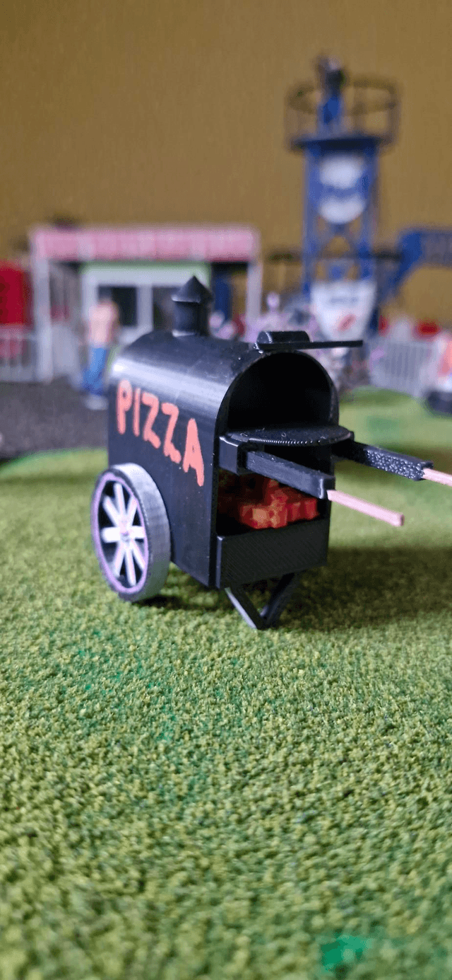 Spud/pizza/Chestnut Oven Cart.